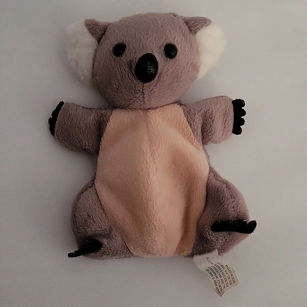 Vintage Plush Quoala Bear Bean Bag Stuffed Animal 1996   Zangeen